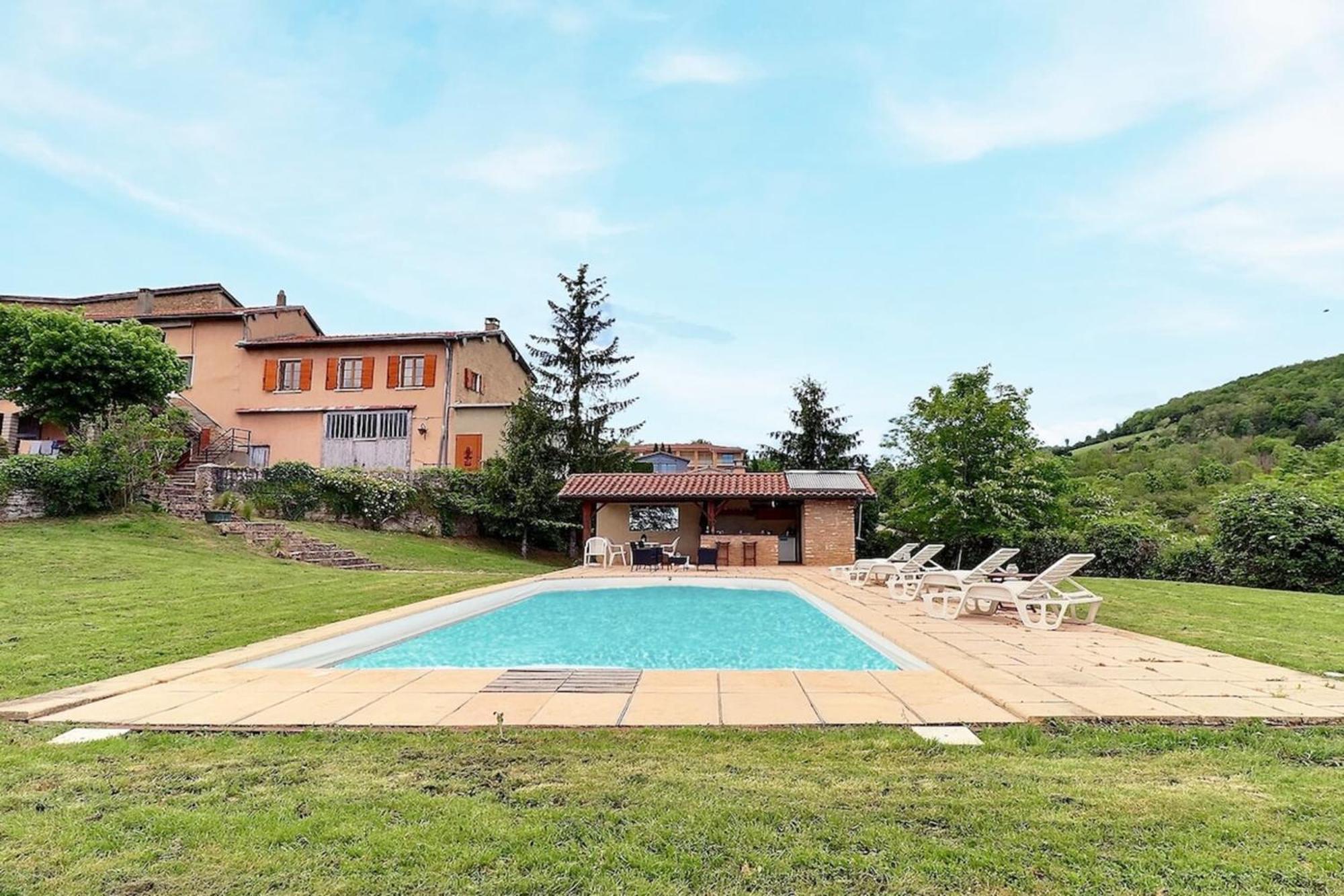 Saint-Fortunat - Authentic Home With Pool - Saint-Didier-Au-Mont-D'Or Экстерьер фото
