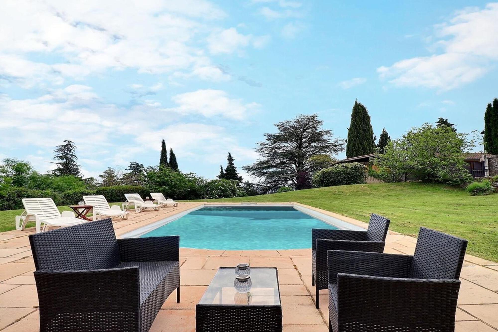 Saint-Fortunat - Authentic Home With Pool - Saint-Didier-Au-Mont-D'Or Экстерьер фото