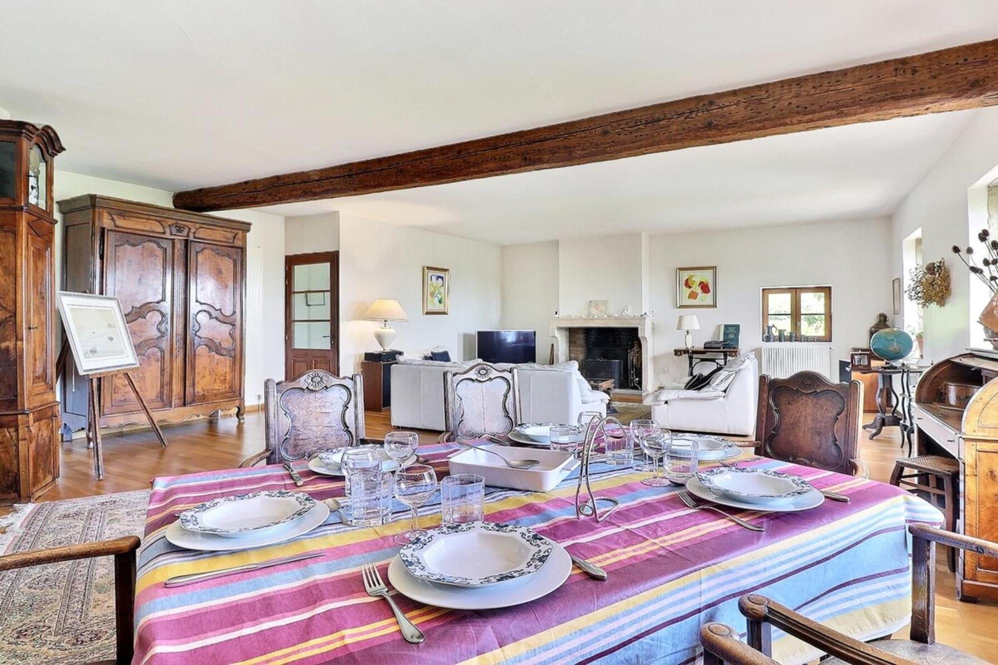 Saint-Fortunat - Authentic Home With Pool - Saint-Didier-Au-Mont-D'Or Экстерьер фото