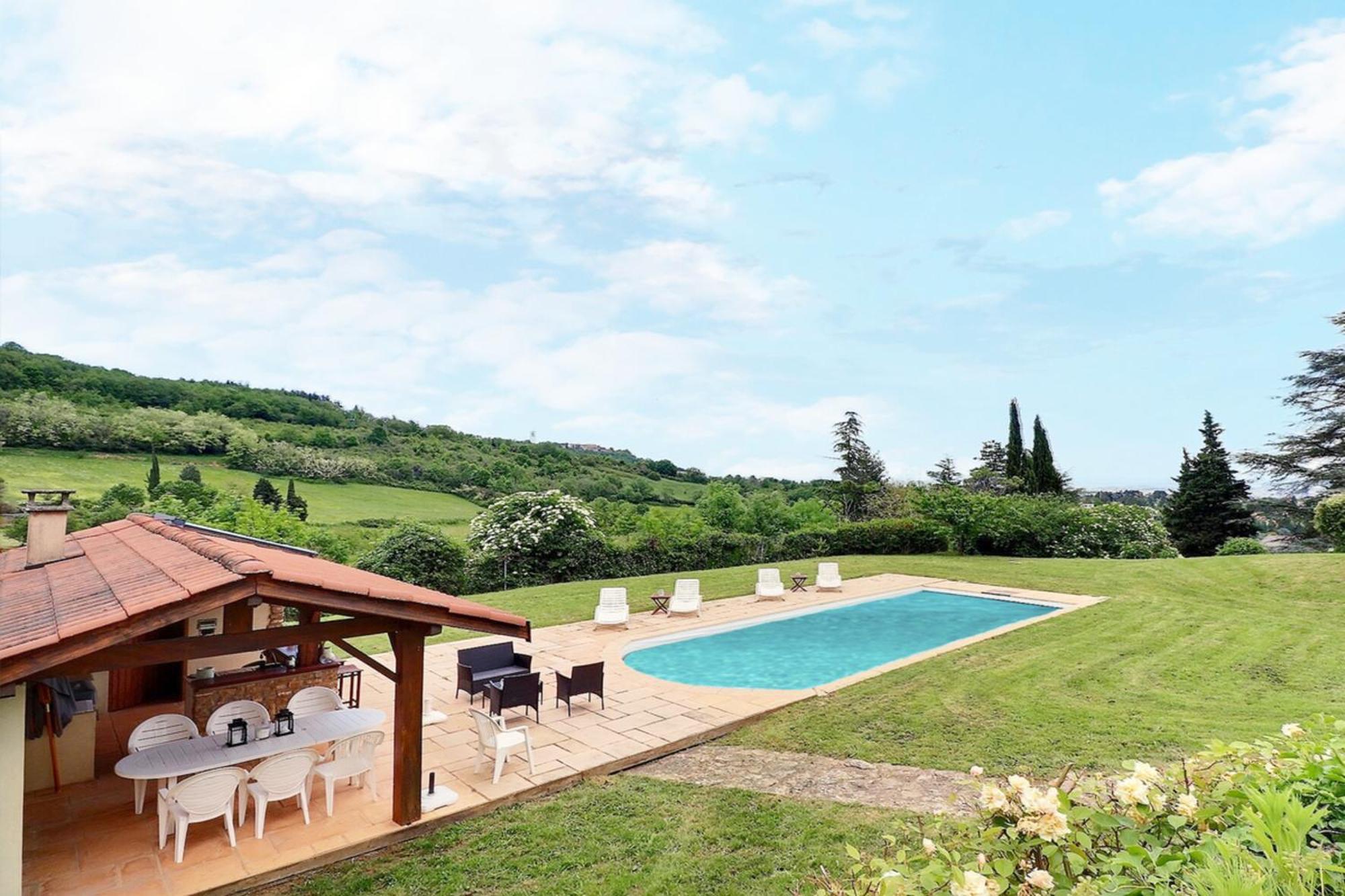 Saint-Fortunat - Authentic Home With Pool - Saint-Didier-Au-Mont-D'Or Экстерьер фото